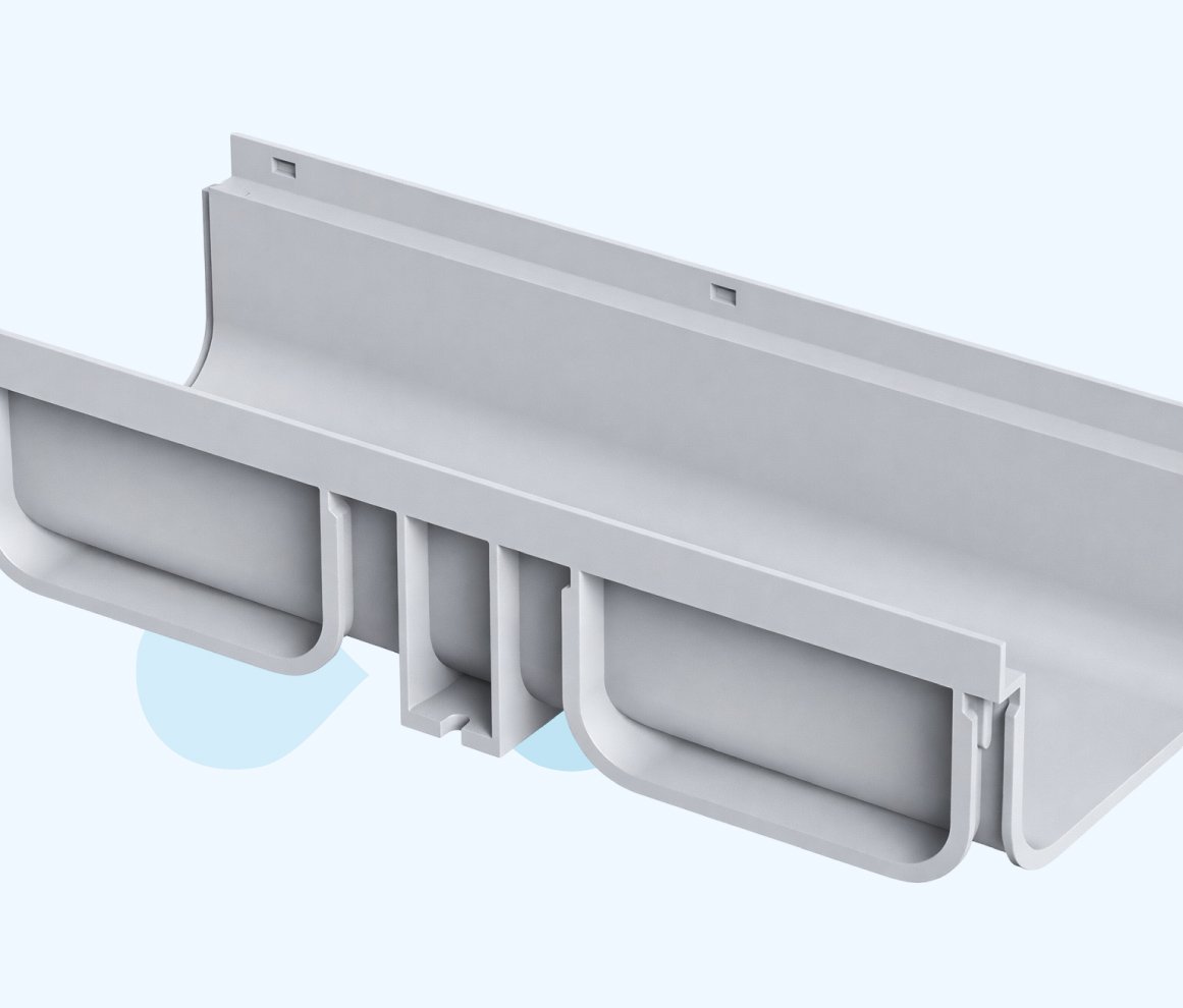 200x120x500 mm plastik kanal