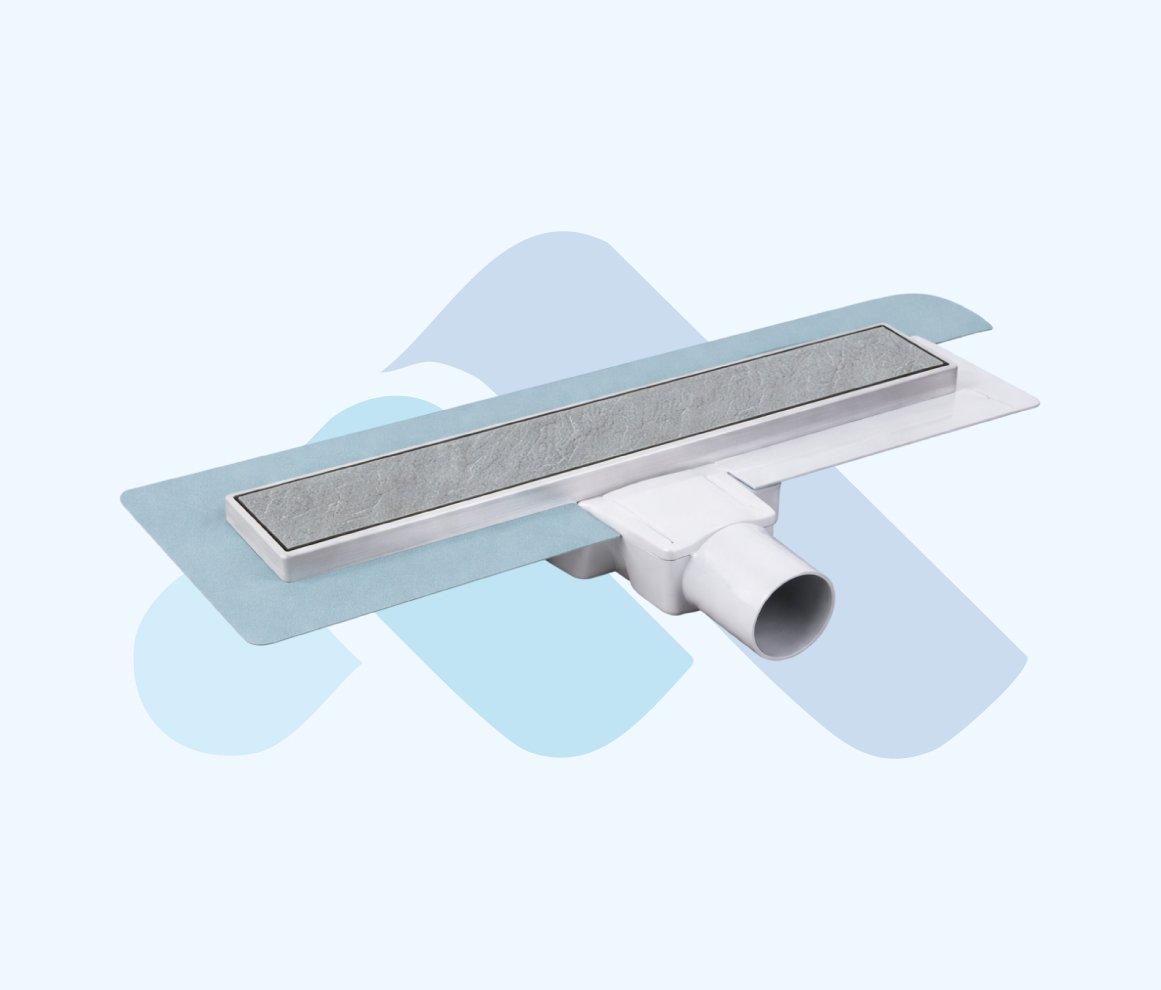 360 derece doner yalitim membranli seramik montajli s sifon dus kanali yc q50