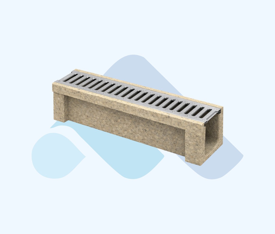 polimer kanal 130 mm genislik