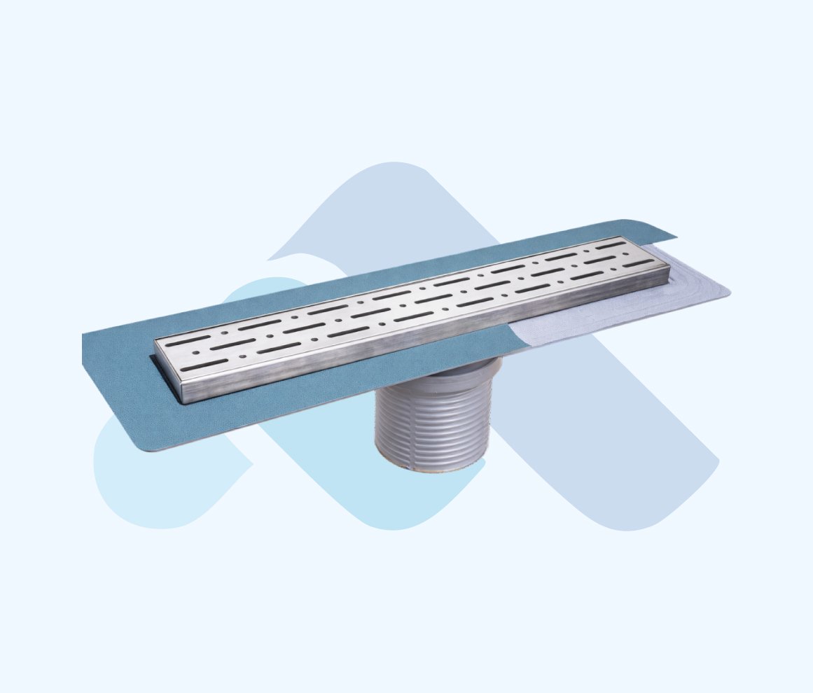 yukseklik ayarlanabilen yalitim membranli dus kanali